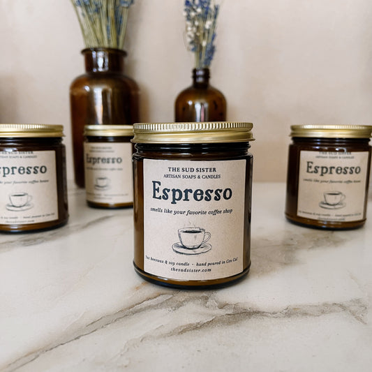 Espresso | 8oz Soy Wax Candle