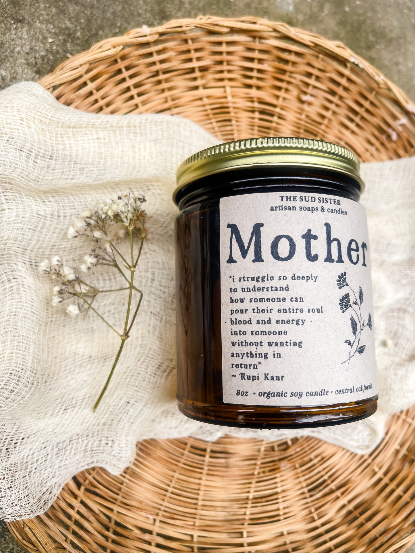 Mother | Organic Soy Wax Candle | PREORDER
